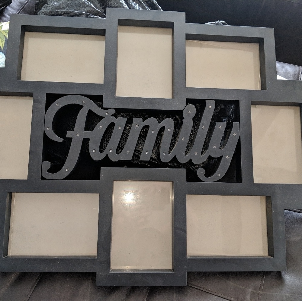 8 peace picture frame
